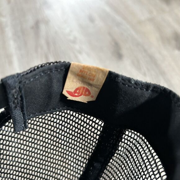 Vintage Pittsburgh Steelers Hat Snapback NFl Football‎ AJD Black Trucker Cap - Picture 4 of 8